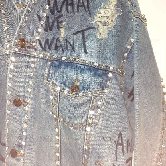Rare LEVI'S Hand painted jacket @ I LOVE DIY by Panida - Picture 11 of 15